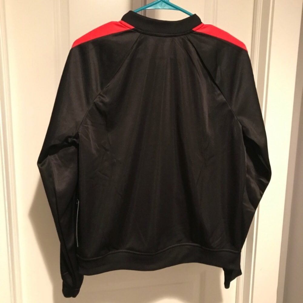 NWT Bebe Embroidered Satin Track/ Bomber Jacket - Picture 5 of 5